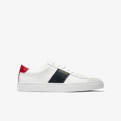Vision Leather - White Navy Red