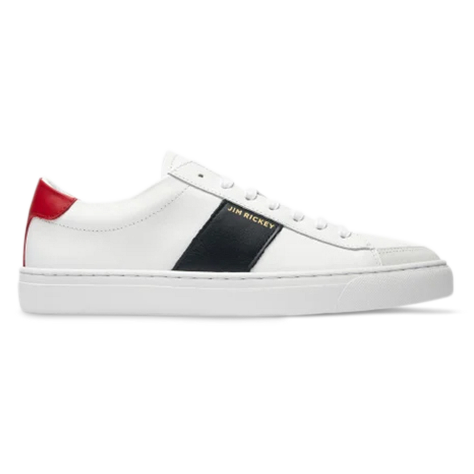 Vision Leather - White Navy Red