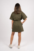 Archer Dress Cre - Army