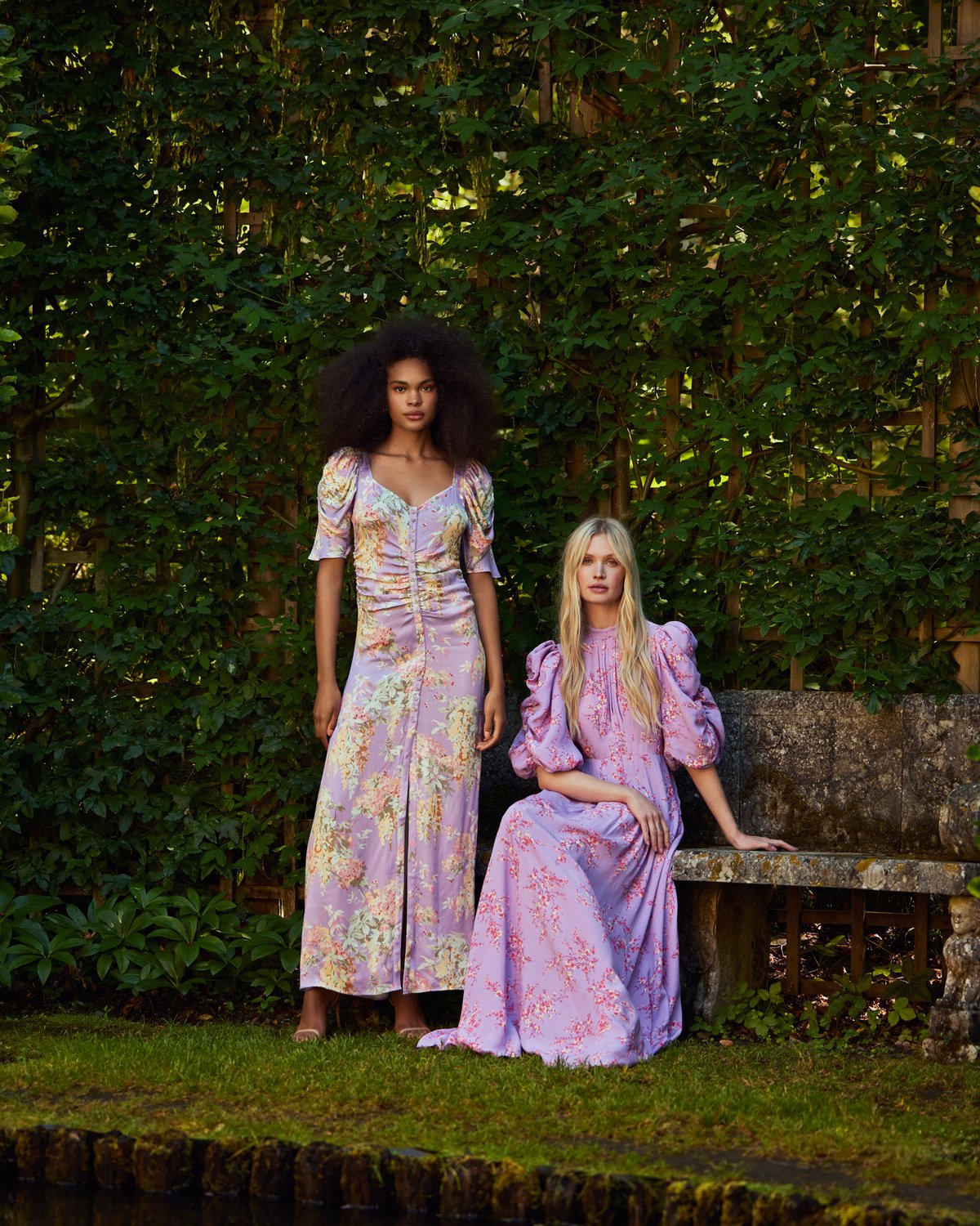 Spring Tieback Gown - Cherry Blossom