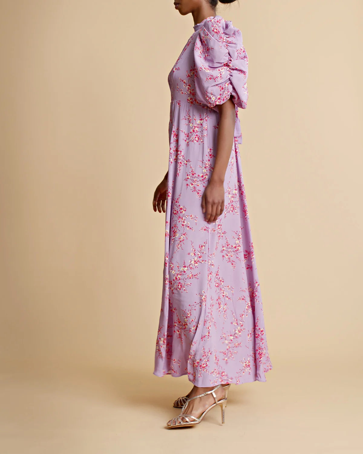 Spring Tieback Gown - Cherry Blossom