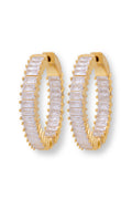 Baguette Hoops - Clear