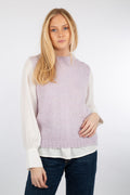 Kala Vest Wool - Pale Lavender