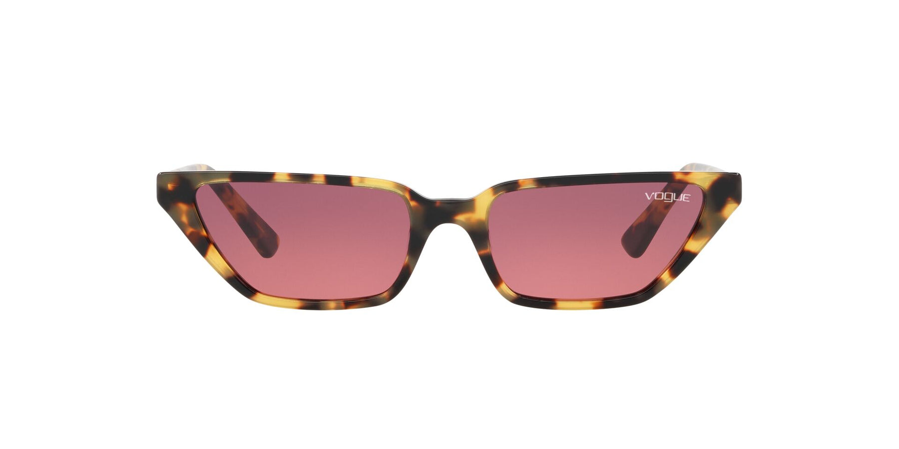 Brown Yellow Tortoise - Pink Gradient Violet - Vogue - Tilbehør - VILLOID.no