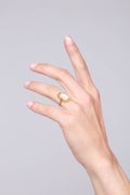 Siren Ring - Gold - Maanesten - Tilbehør - VILLOID.no