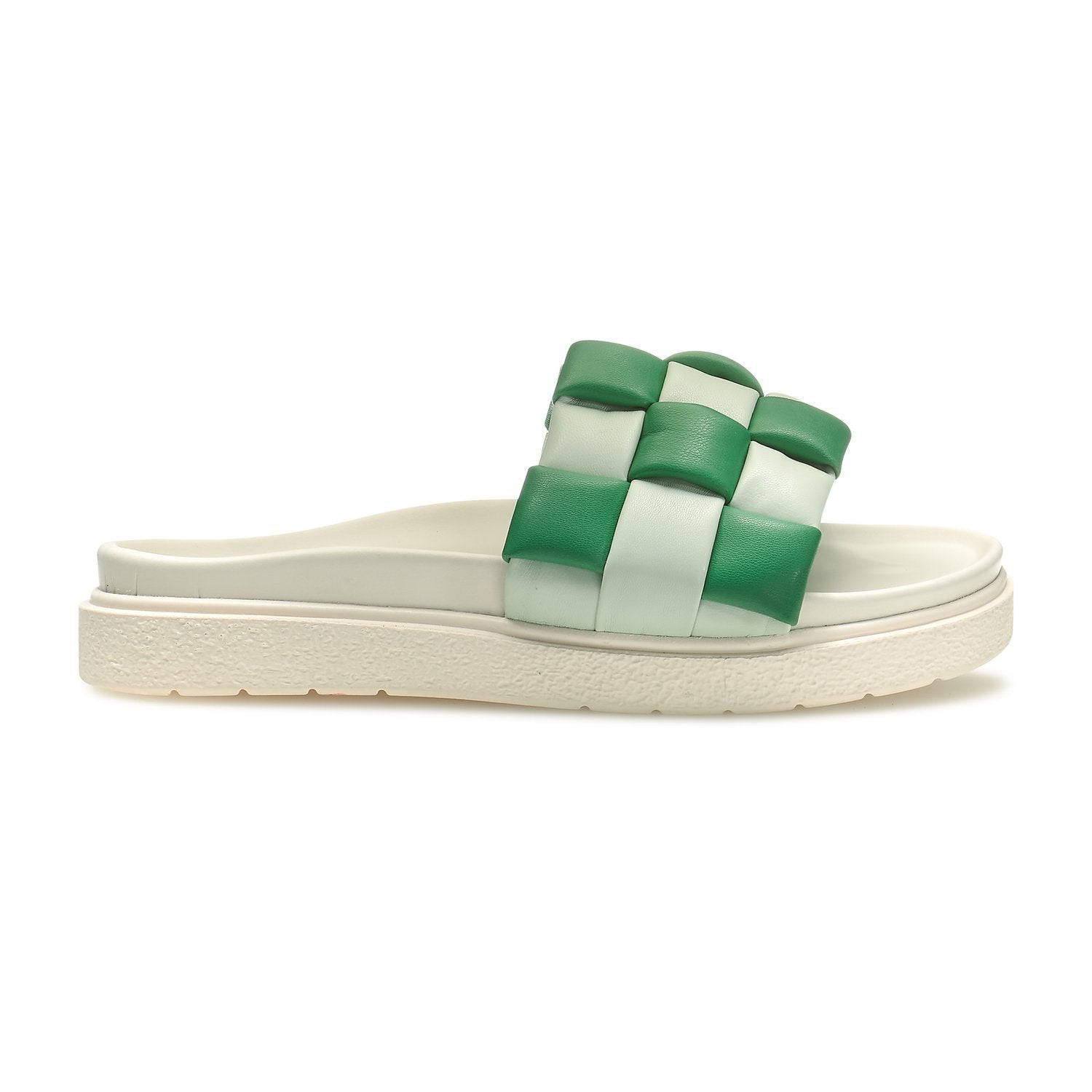 Braided Leather - Green