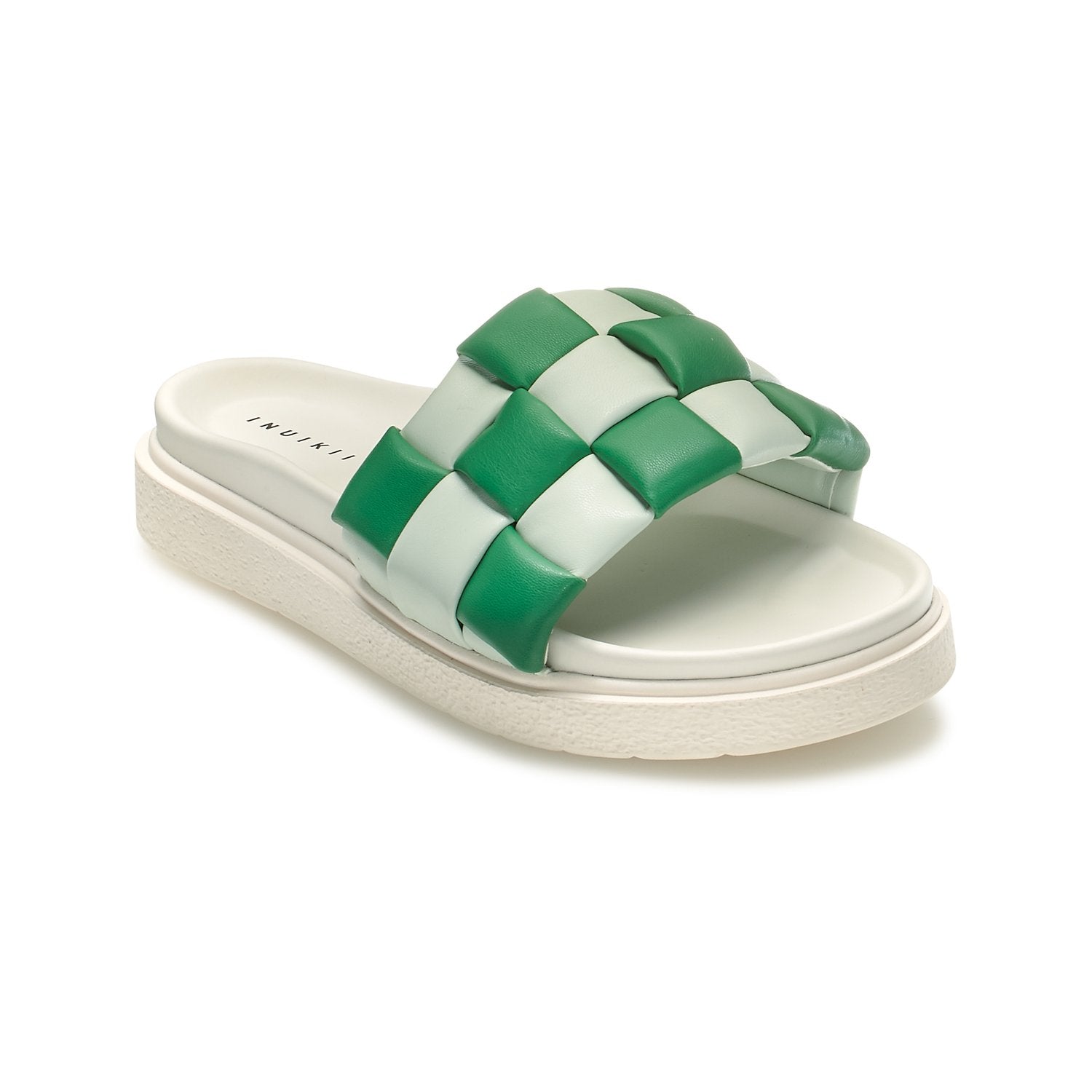 Braided Leather - Green