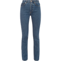 Mid Rise Vintage Straight - Dark Blue