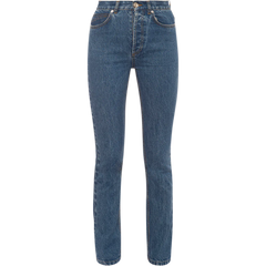 Mid Rise Vintage Straight - Dark Blue