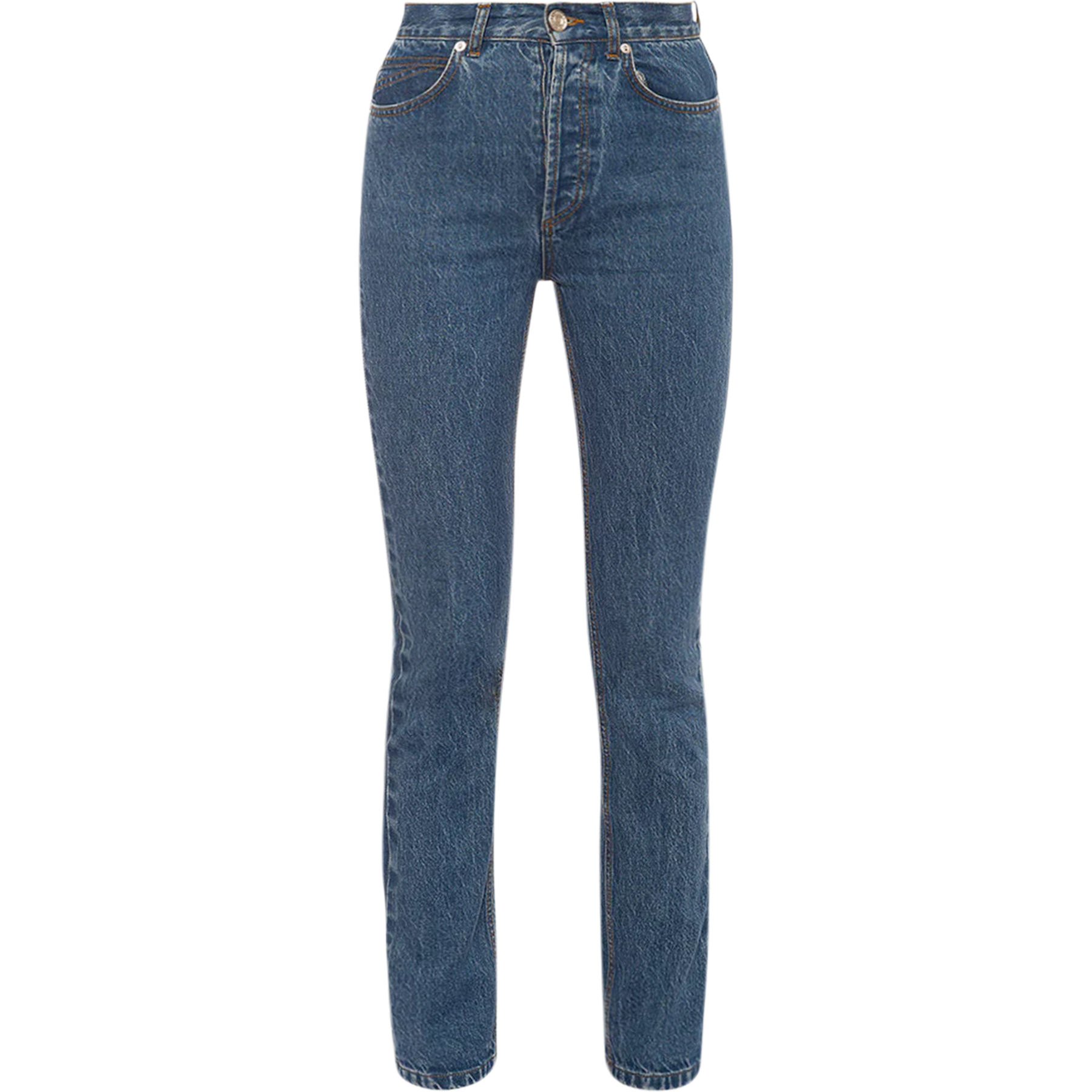 Mid Rise Vintage Straight - Dark Blue