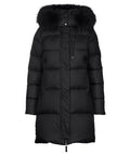 Stella Long Puffer - Black Fade