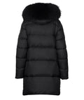 Stella Long Puffer - Black Fade