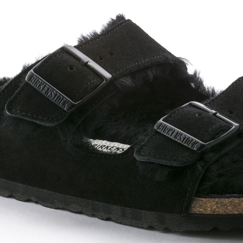 Arizona Shearling Narrow - Svart