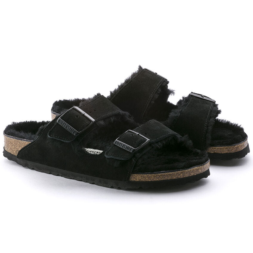 Arizona Shearling Narrow - Svart