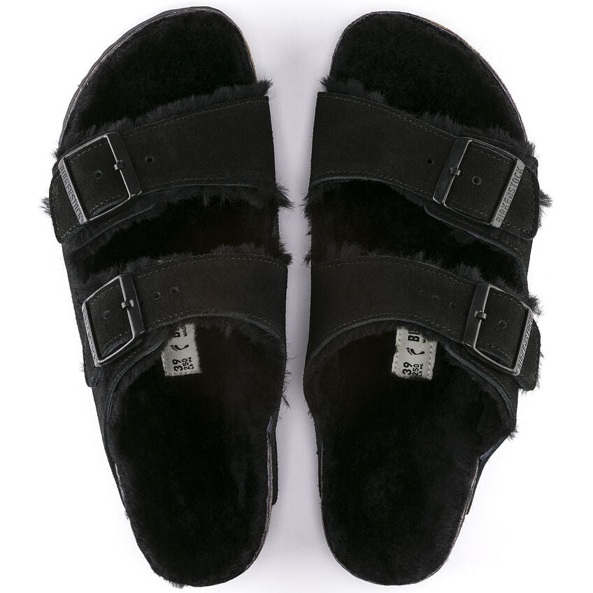 Arizona Shearling Narrow - Svart