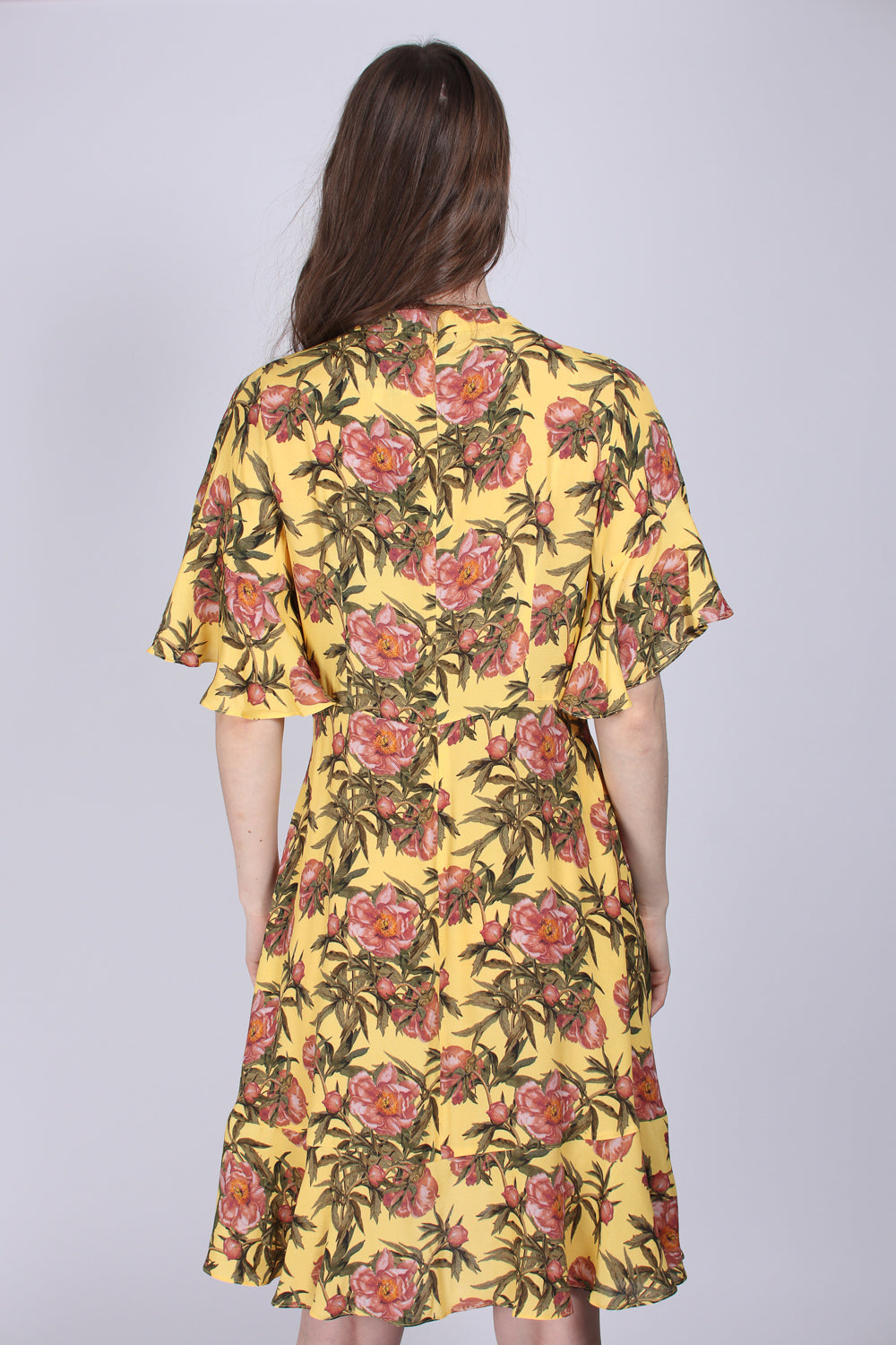 Draped Short Dress - Aspen Gold - MAUD - Kjoler - VILLOID.no