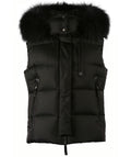 Stella Vest Puffer - Black Fade
