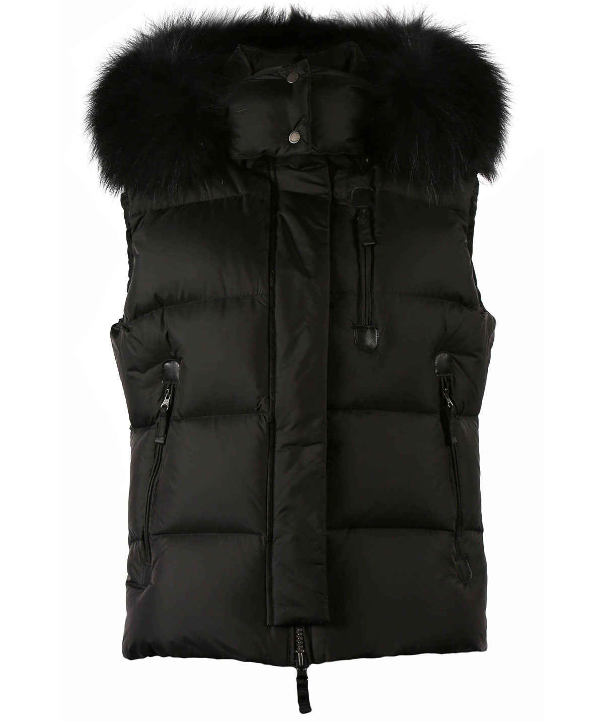 Stella Vest Puffer - Black Fade