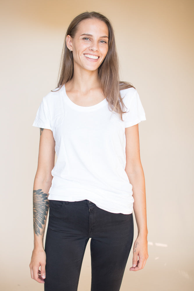 Women's T-shirt - White - The Product - T-skjorter & Topper - VILLOID.no