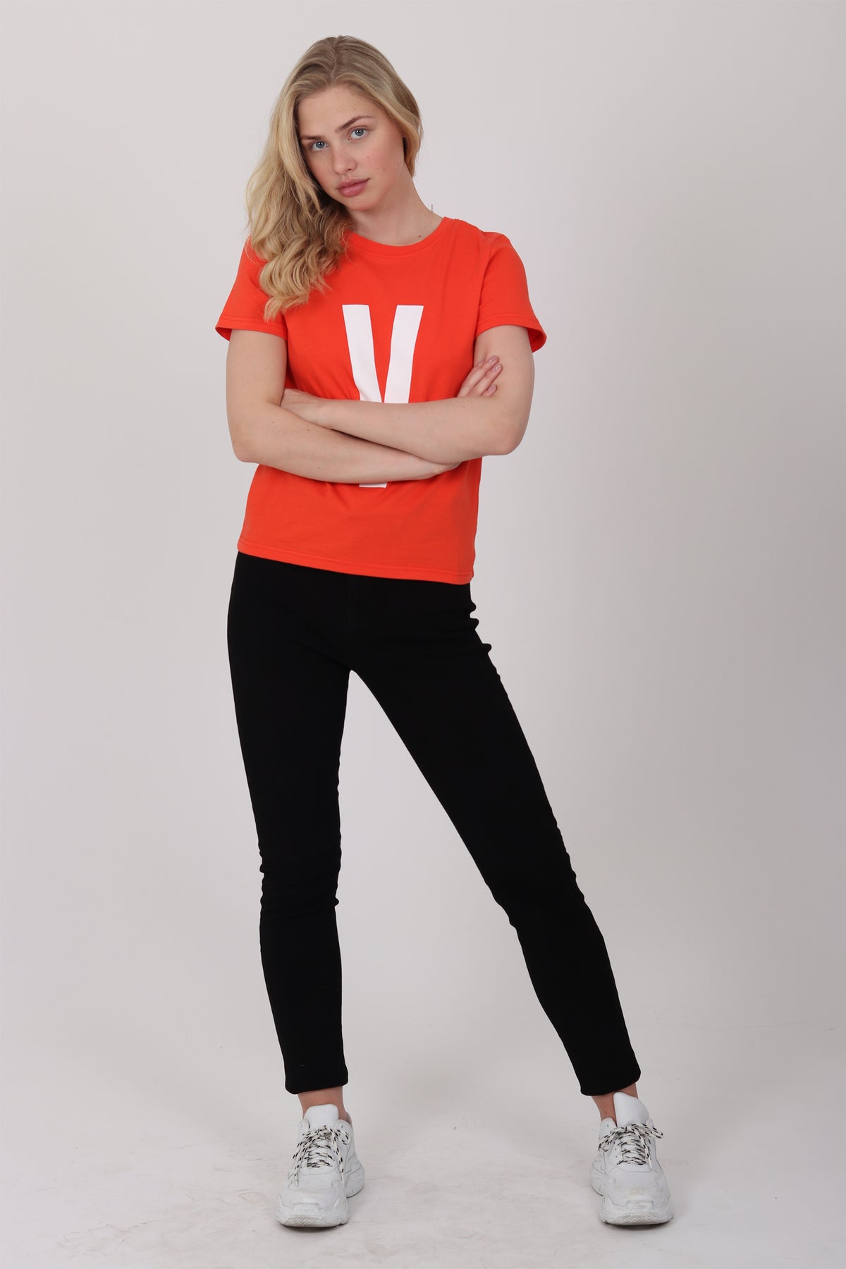 V`s t-skjorte - Red - VILLOID - T-skjorter & Topper - VILLOID.no