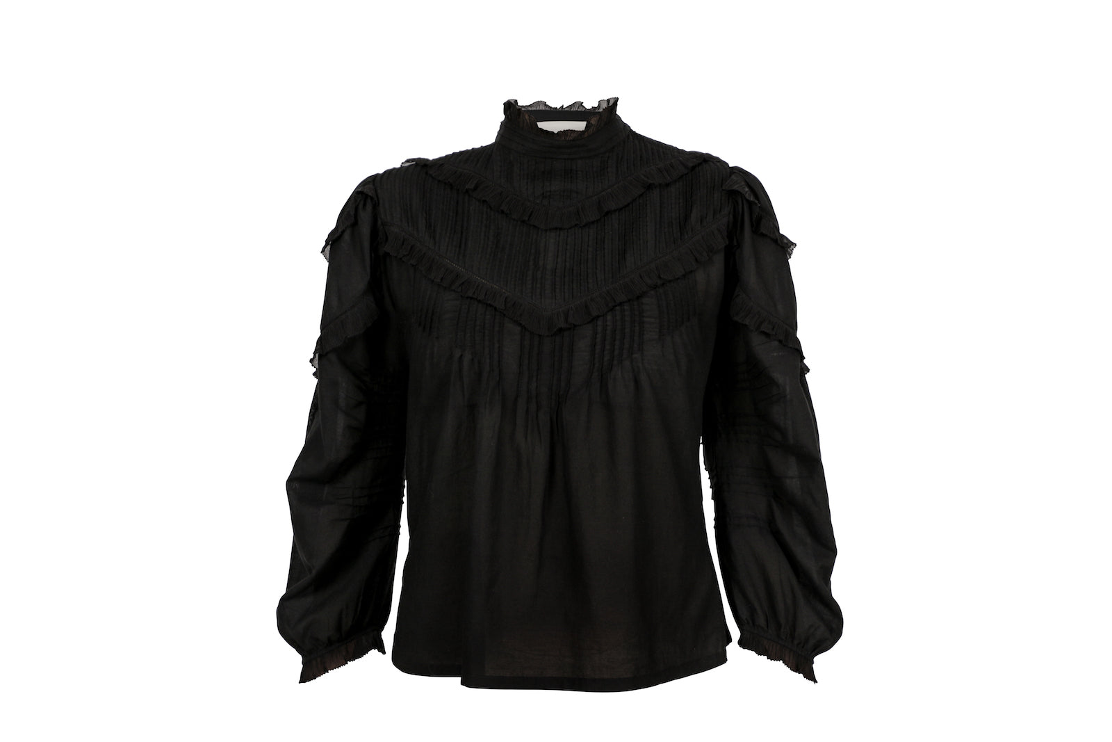 Sort Pia Tjelta Lucia Blouse Bluse - Pia Tjelta - Bluser & Skjorter - VILLOID.no