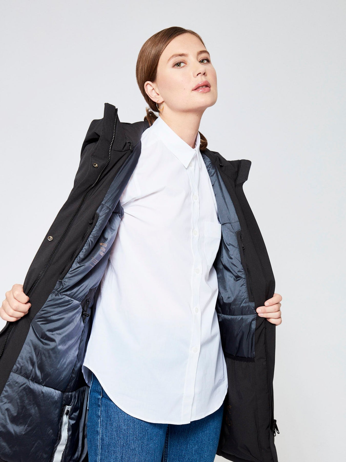 Women Coat - Black - Scandinavian Edition - Jakker - VILLOID.no