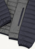 1279P Opaque Autumn Down Jacket - Navy Blue/Vulcan