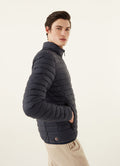 1279P Opaque Autumn Down Jacket - Navy Blue/Vulcan