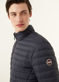 1279P Opaque Autumn Down Jacket - Navy Blue/Vulcan