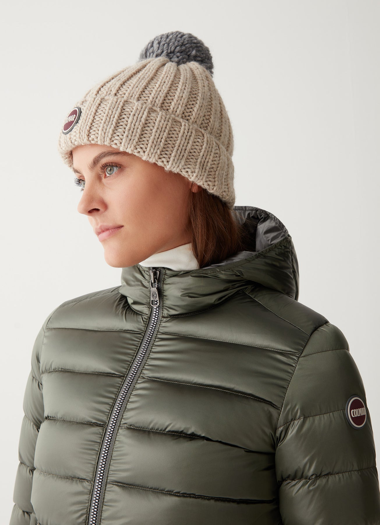 2286N Iridescent Down Jacket - Underwood/Dark Steel