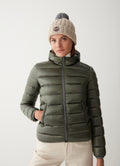 2286N Iridescent Down Jacket - Underwood/Dark Steel