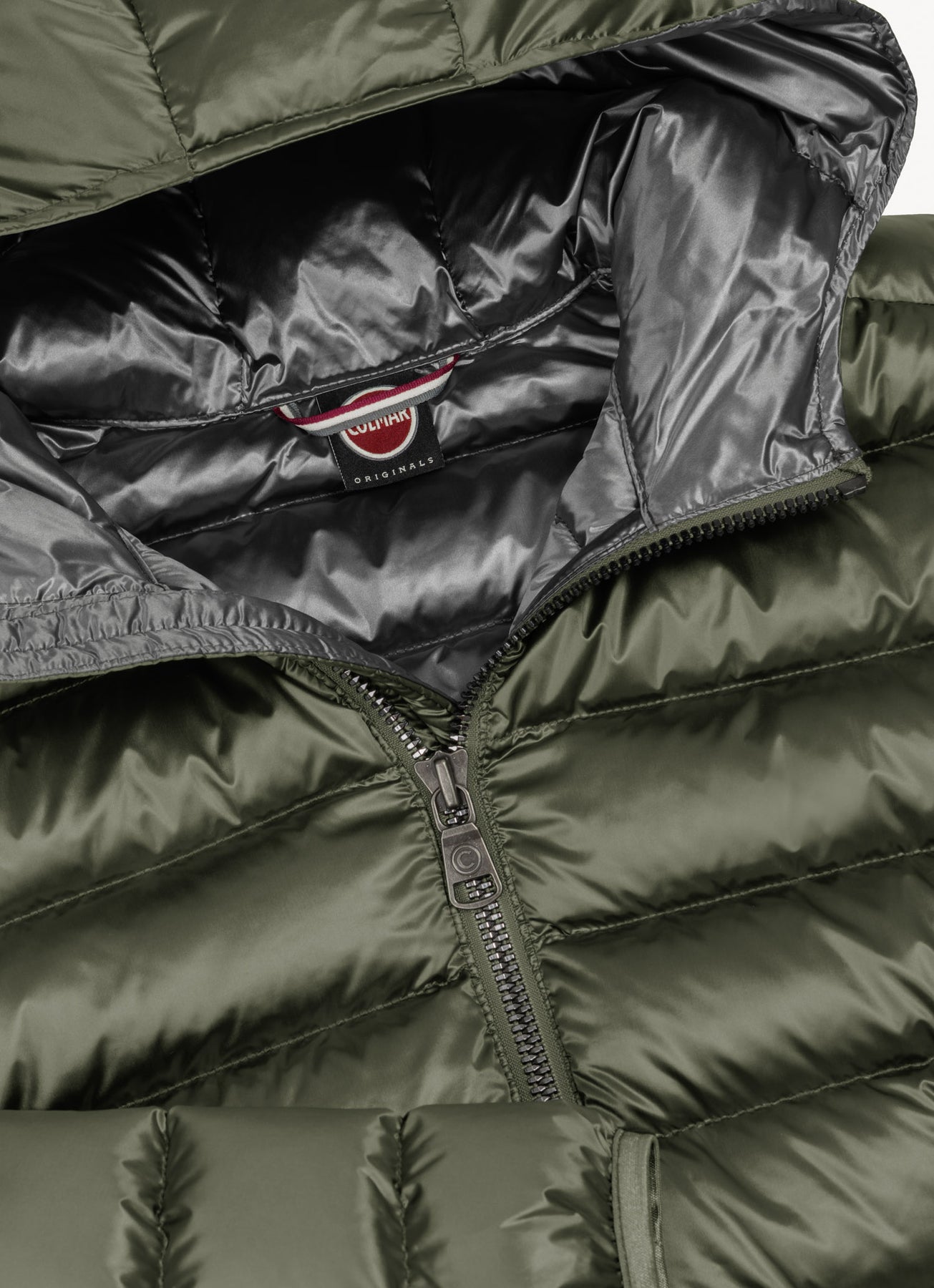 2286N Iridescent Down Jacket - Underwood/Dark Steel