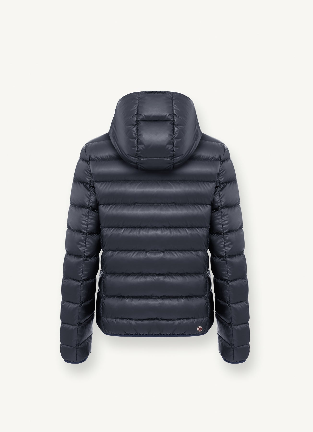 2286N Iridescent Down Jacket - Navy Blue/Dark Steel