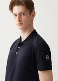 7646 Cotton Polo Shirt - Navy Blue