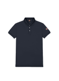 7646 Cotton Polo Shirt - Navy Blue