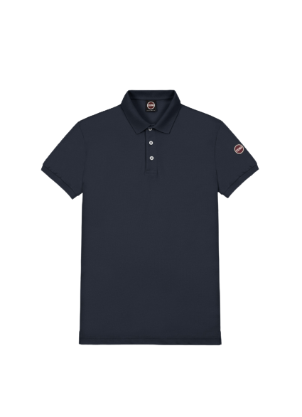 7646 Cotton Polo Shirt - Navy Blue