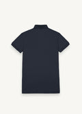 7646 Cotton Polo Shirt - Navy Blue