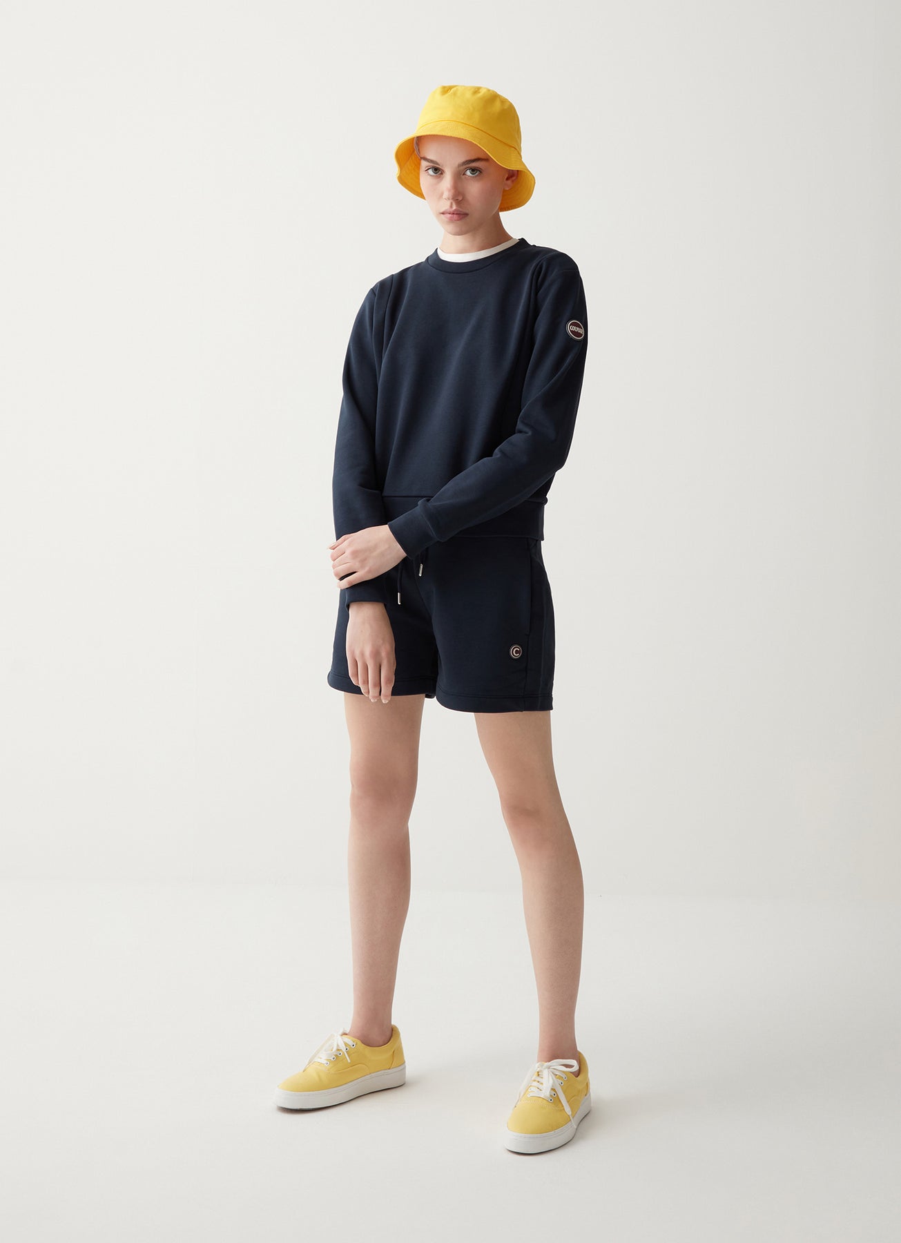 9010 Sweatshirts Felpa Donna - Navy Blue