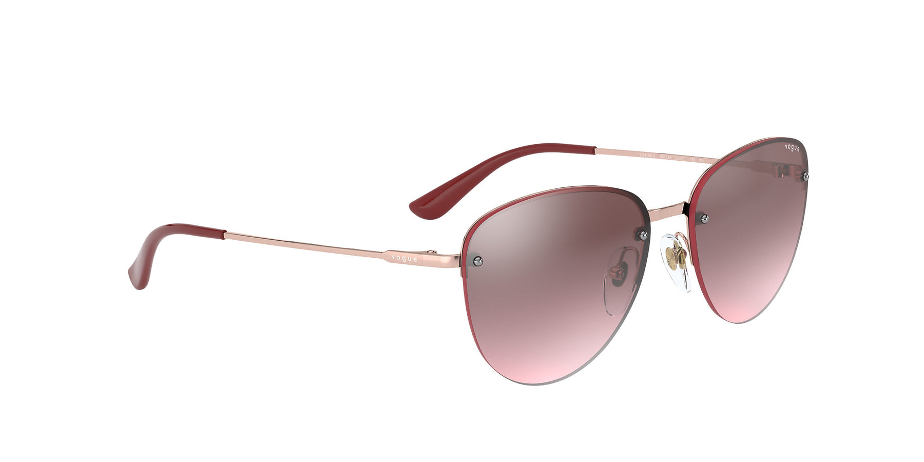 0VO4156S - Rose Gold/Pink Mirror Gradient