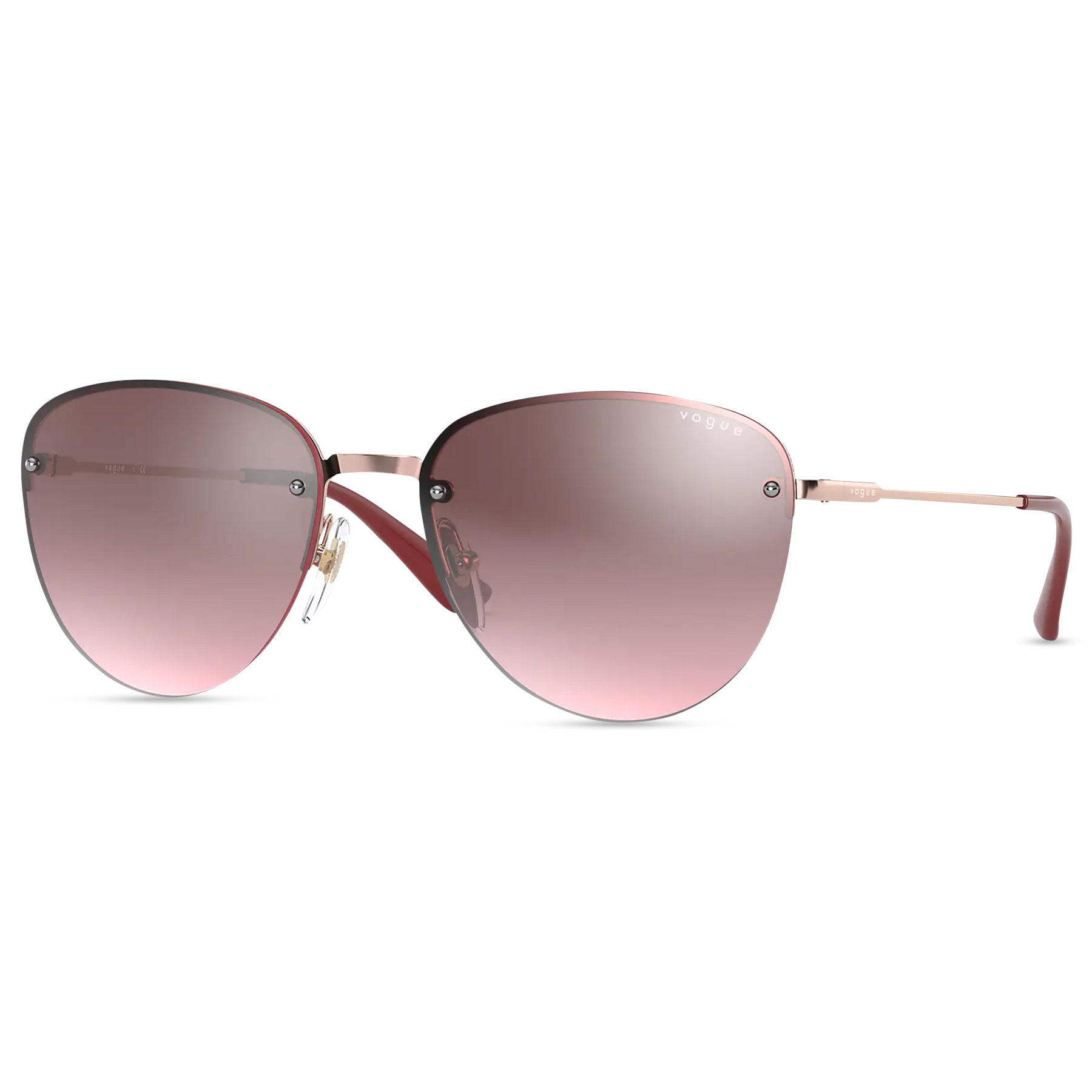 0VO4156S - Rose Gold/Pink Mirror Gradient