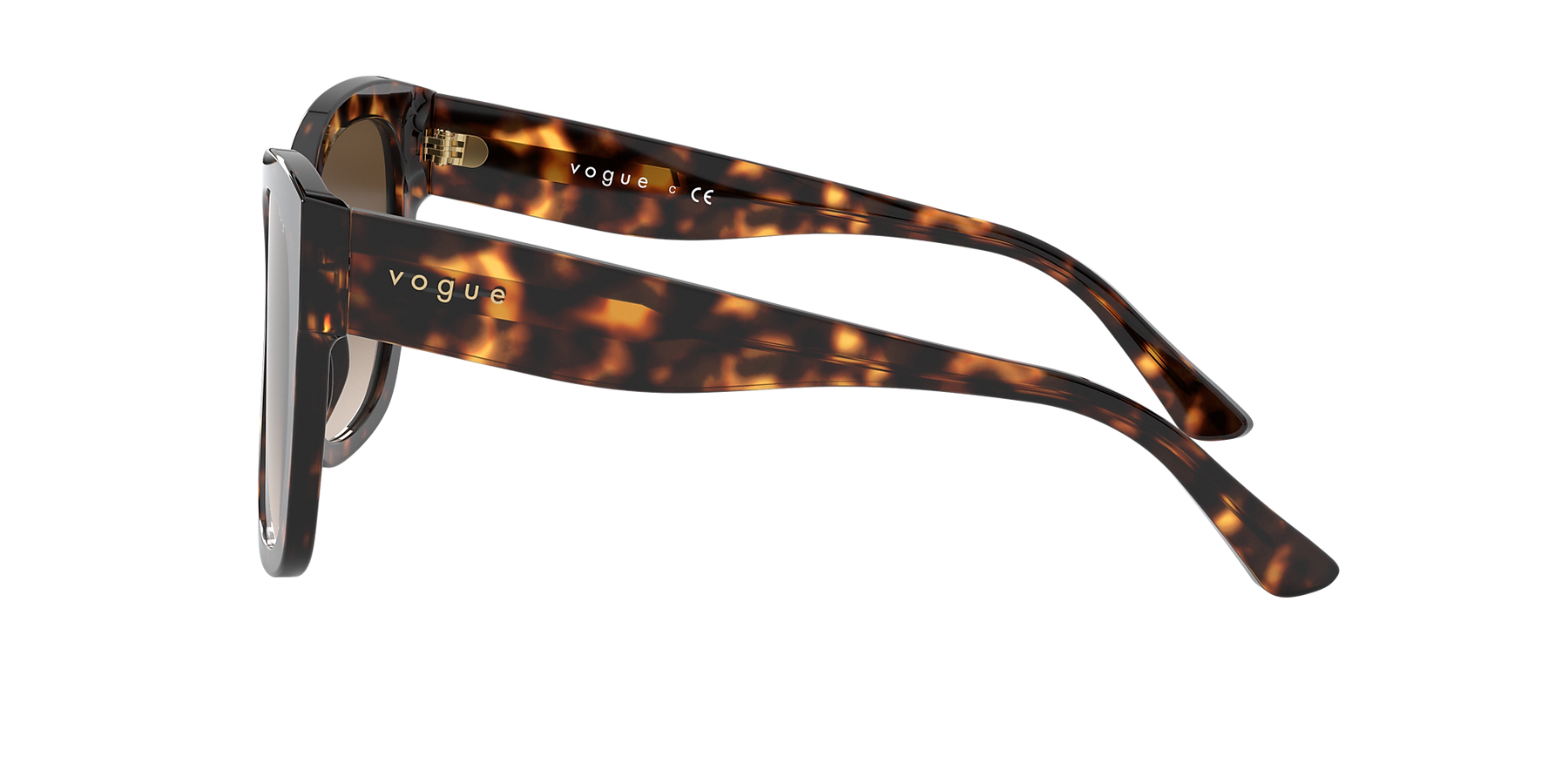 0VO5338S - Dark Havana/Brown Gradient