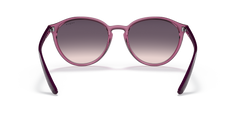 0VO5374S - Transparent Violet/Grey Gradient
