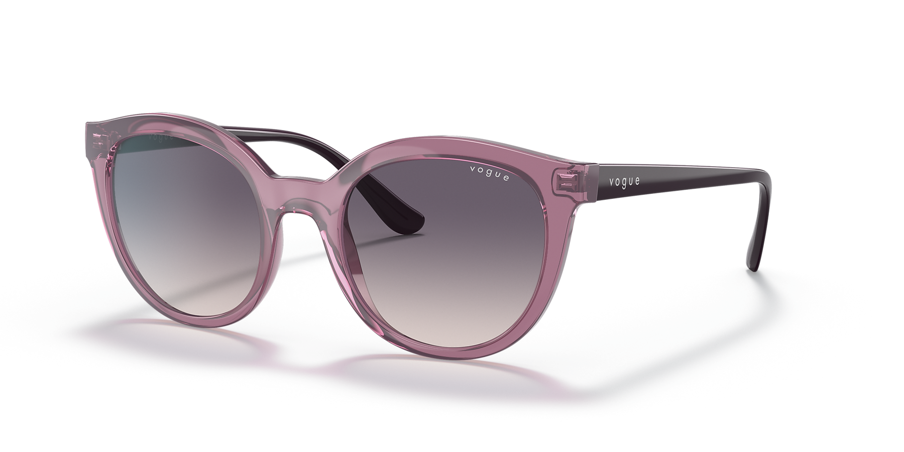 0VO5427S - Transparent Purple/Pink Gradient Dark Grey