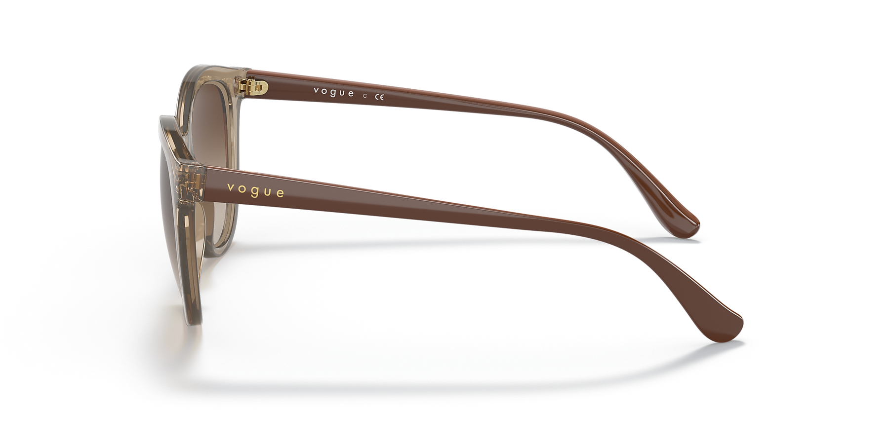 0VO5427S - Transparent Brown/Brown Gradient