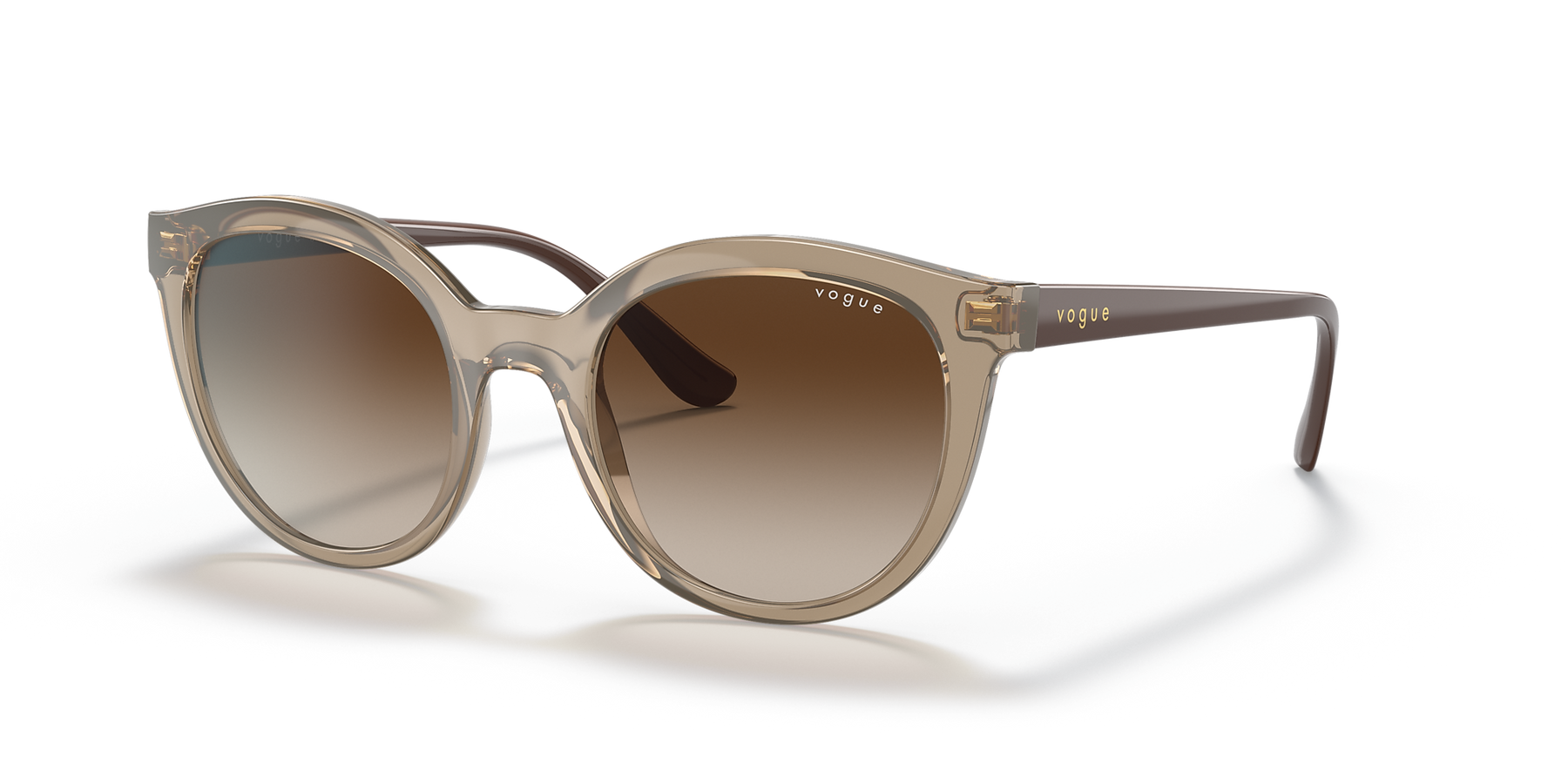 0VO5427S - Transparent Brown/Brown Gradient