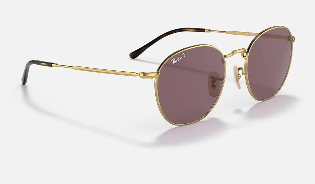 Ray-Ban Rob Solglasögon - Gold / Violet Classic
