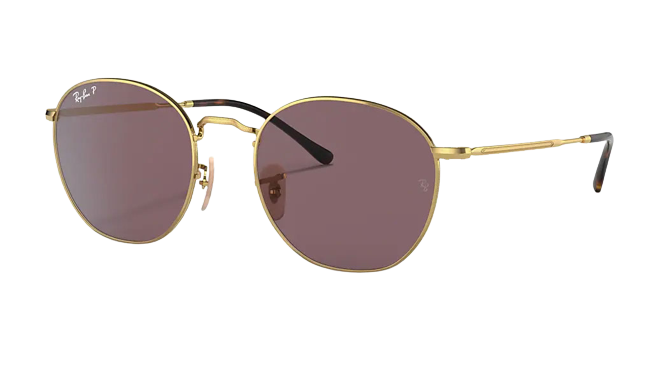 Ray-Ban Rob Solglasögon - Gold / Violet Classic