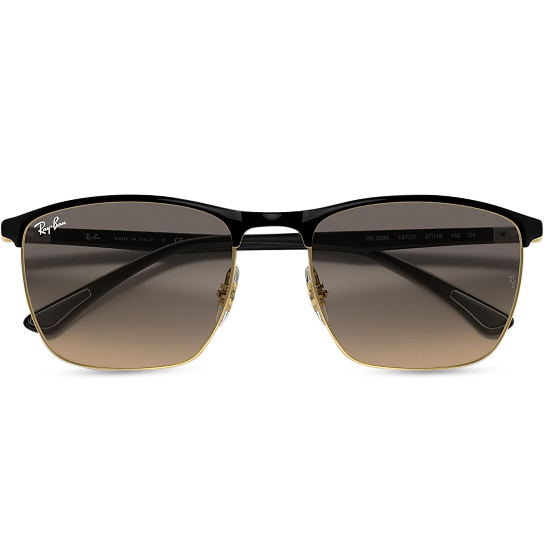 Ray-Ban RB3686 - Gold - Matte Black