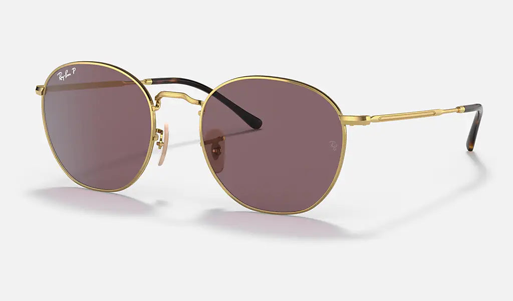 Ray-Ban Rob Solglasögon - Gold / Violet Classic