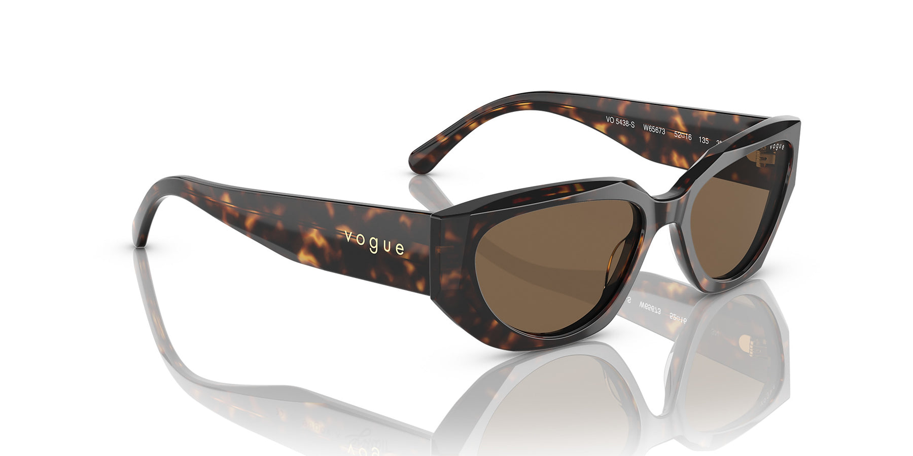 0VO5438S - Dark Havana/Dark Brown